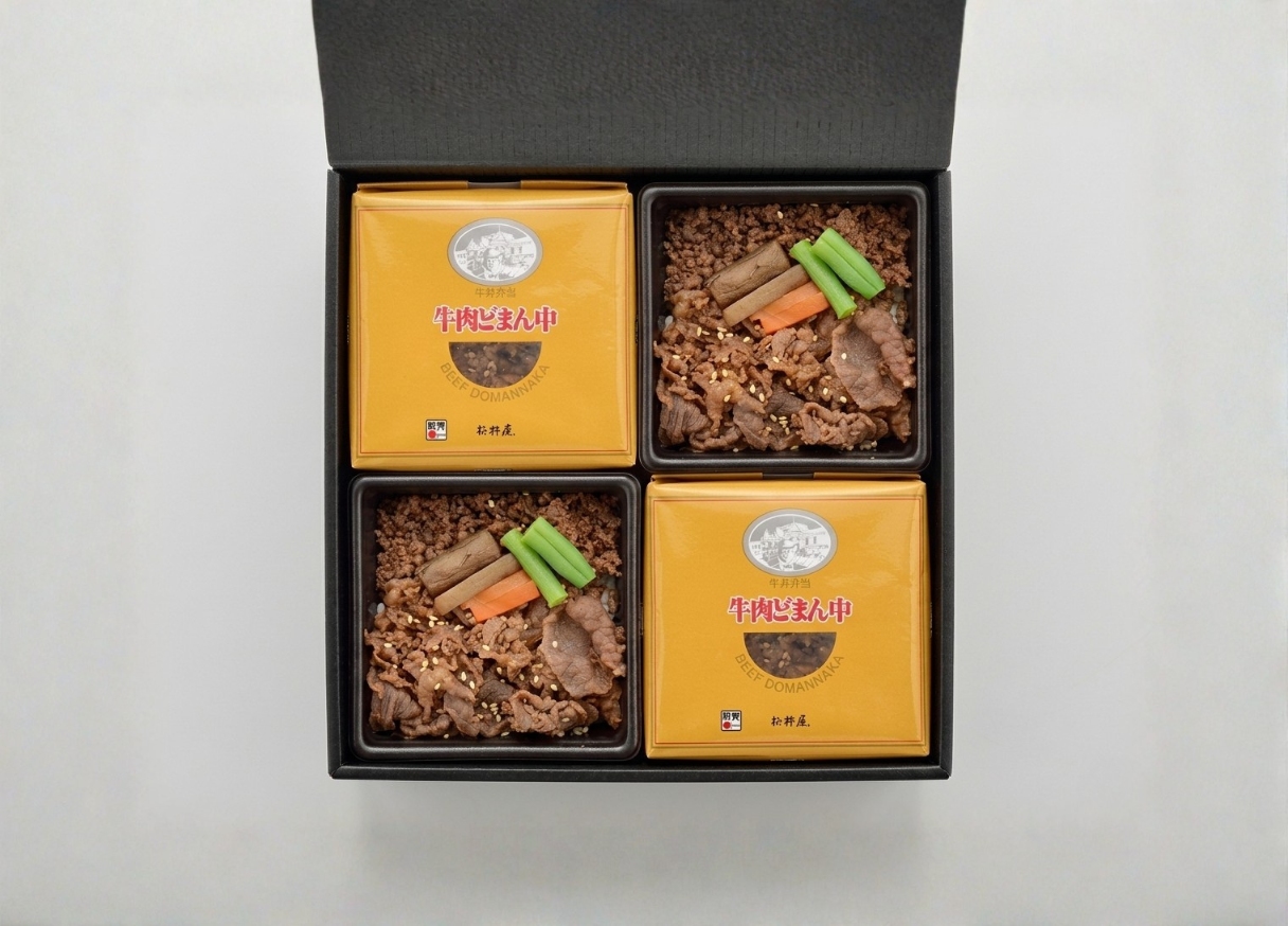 牛肉どまん中一膳ご飯 160g×4個